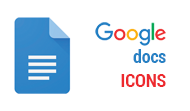 Google Docs - Icons