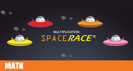 Multiplication Space Race