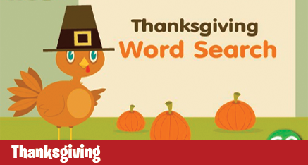 Thanksgiving Word Search